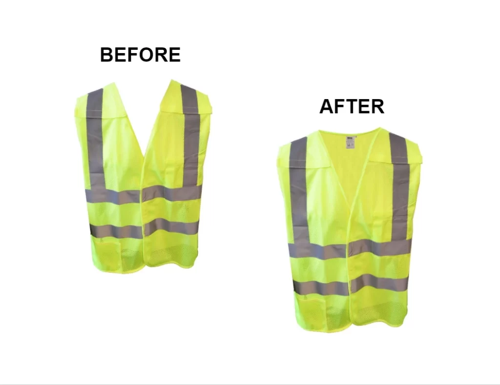 Before and After - VB231P Vest